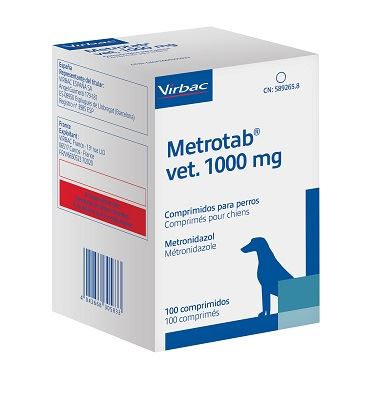 METROTAB VET 1000 mg. 100 Comp.o. - Rafael campo